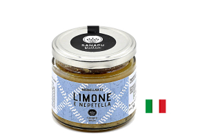 Zitrone und Bergminze als Marmelade aus Sizilien